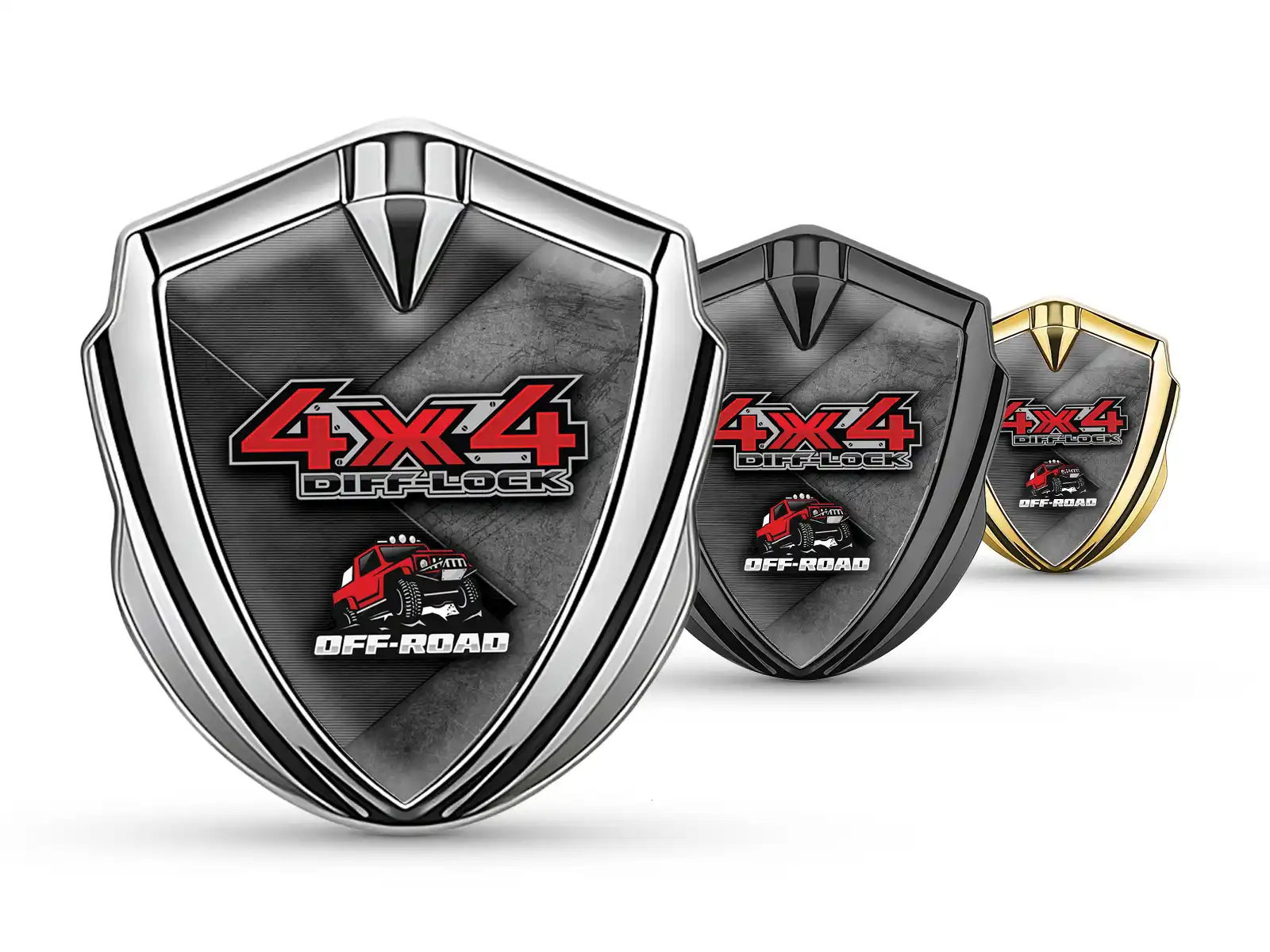 Auto Car Badge Modern Look High-End Style